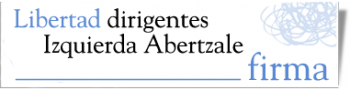 Petición de libertad para los dirigentes de la IA